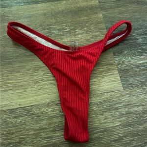 SHEIN Red Bikini Bottom